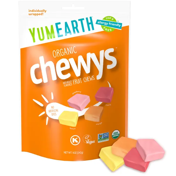 Yum Earth Organic Chewys 142 g