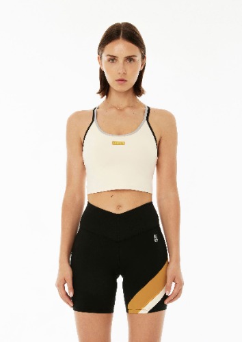 Small |PODIUM SPORTS BRA / Shorts  PEARLED IVORY 