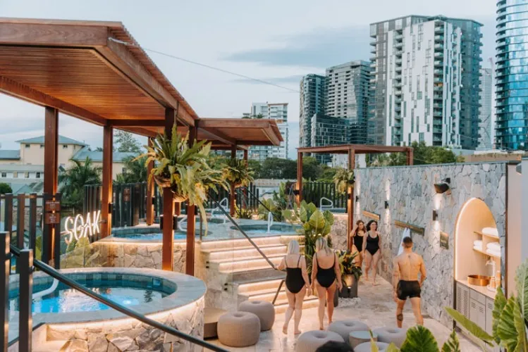 Soak Bathouse Therapy 6 Visit + Champagne Gift-Card