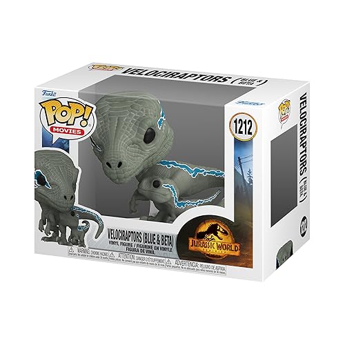 Funko Pop! & Buddy: Jurassic World Dominion - Blue & Beta, Multicolor (62223)