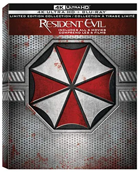 Resident Evil / Resident Evil: Afterlife / Resident Evil: Apocalypse / Resident Evil: Extinction / Resident Evil: Retribution / Resident Evil: The Final Chapter - Set [Blu-ray] (Bilingual)