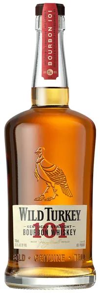 Wild Turkey 101 Kentucky Bourbon Whiskey 70 cl, 50.5% ABV - Ideal for an Old Fashioned