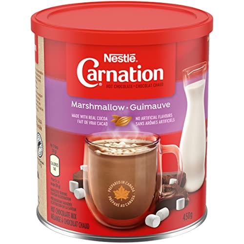 Carnation Hot Chocolate Marshmallow Canister, 450g