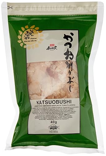 WADAKYU Katsuobushi Bonito Flocken – Aus 100 Prozent getrocknetem und geräuchertem Bonito Thunfisch – Ideal für die japanische Küche – 1 x 40 g - 40 g (1er Pack)