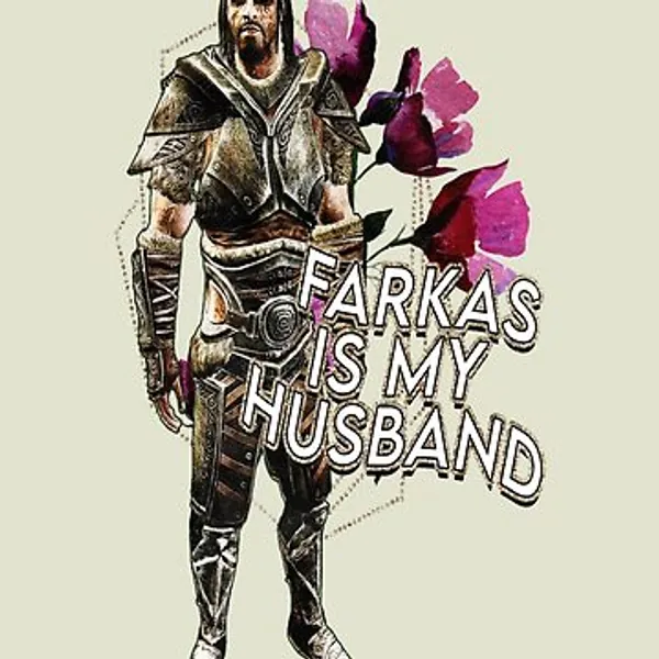 farkas is my husband | Sticker