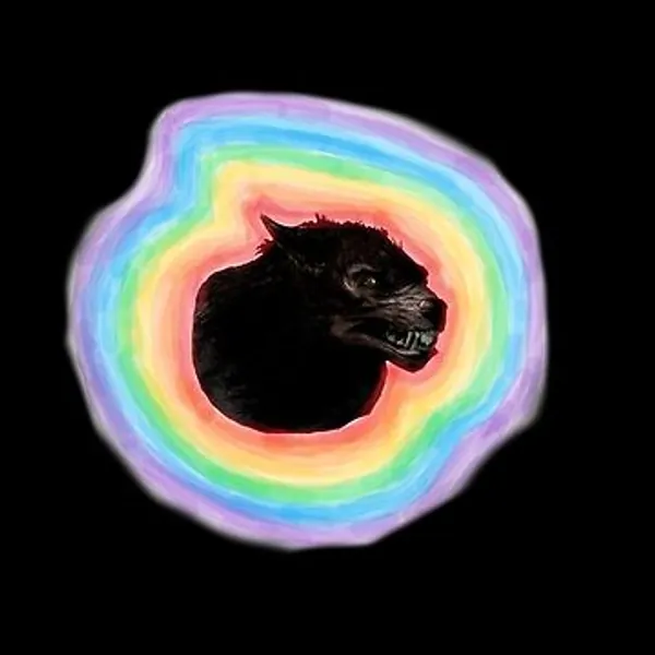 Skyrim Rainbow Werewolf | Sticker
