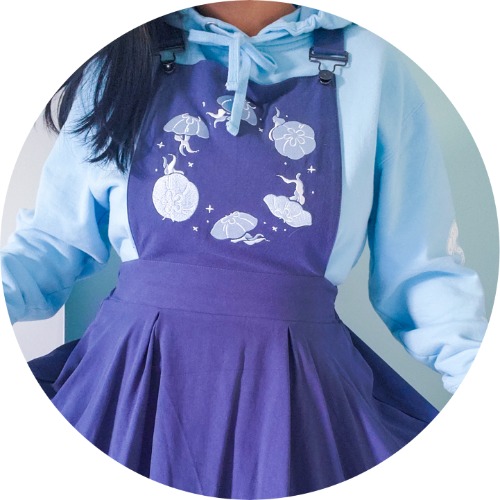 Moon Jelly Pinafore | Medium