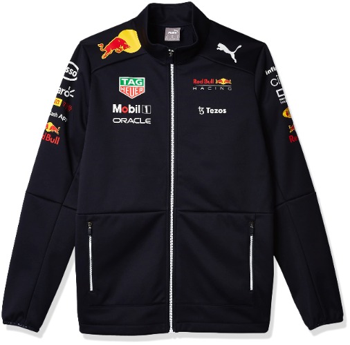 Red Bull Racing - Official Formula 1 Merchandise - 2022 Team Softshell Jacket - Men - Navy - XL - 