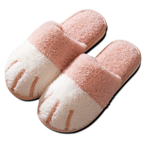 Cat Paw Memory Foam House Slippers