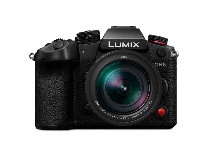 Panasonic LUMIX GH6 and LEICA 12-60 mm F2.8-4.0 Lens, 25.2 MP Mirrorless Camera with 5.7K 60 fps/4K 120 fps, Unlimited C4K/4K 4:2:2 10-Bit Video Recording, 7.5-Stop 5-Axis Dual Image Stabilization - With LEICA 12-60mm lens