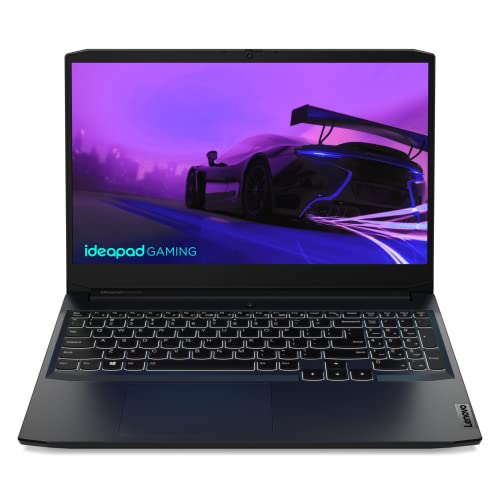 Lenovo IdeaPad Gaming 3 15.6 Inch FHD Laptop - (AMD Ryzen 5 5600H, NVIDIA GeForce RTX 3050 4GB GDDR6, 8GB RAM, 512GB SSD, Windows 11) - Shadow Black