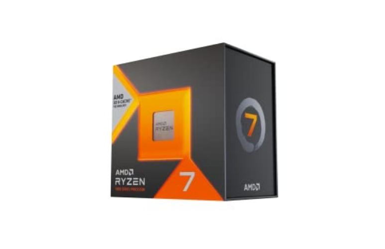 AMD Ryzen 7 7800X3D Desk-top Processor (8-core/16-thread, 104MB cache, up to 5.0 GHz max boost) - Ryzen 7 7800X3D