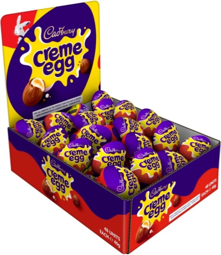 Cadbury Creme Egg Case Milk Chocolate 48x40g 