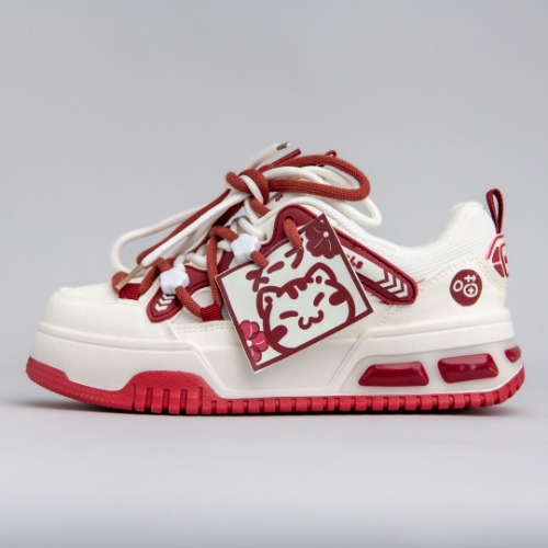 Chubby Neko Chunky Casual Sneakers - Women's | US 5.5 | EU 36