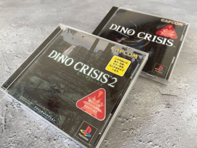 Lot 2 Sony PlayStation 1 PS1 Dino Crisis 1 2 Japan NTSC-J CAPCOM JP Game Set 4976219355681 | eBay