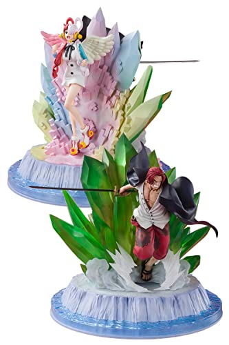 TAMASHII NATIONS - One Piece Film Red: Extra Battle Shanks & Uta FiguartsZERO Figure by Bandai Spirits