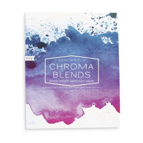 Chroma Blends Watercolor Paper by OOLY
