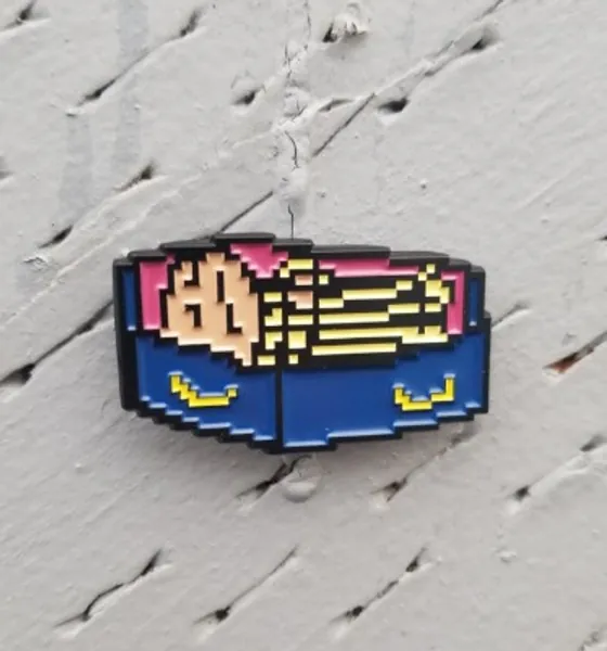 Phillip  Space Funeral  Enamel Pin - Etsy