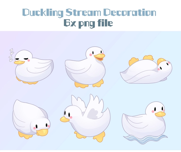 Decoração Stream Pato