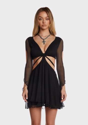 Sydney Mini Dress - Black | X-Large