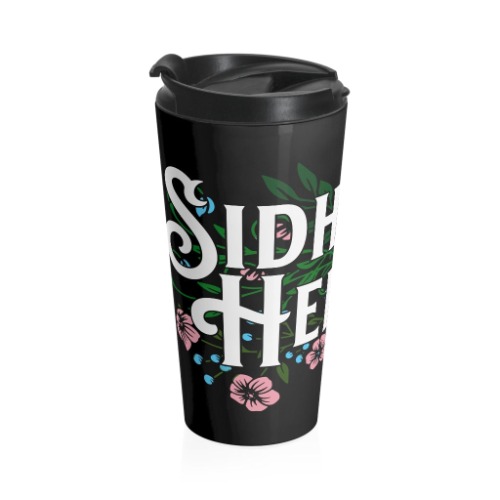 Sidhe/Her Stainless Steel Travel Mug | 15oz