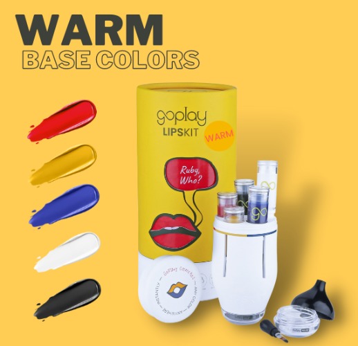 LIPSKIT - Award winning DIY lip color kit | Warm/Original Undertone