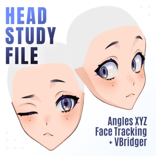 Live2D Head Project file - Cho's Ko-fi Shop