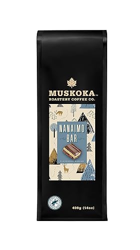 Muskoka Roastery Coffee, Nanaimo Bar, Medium Roast, Ground Coffee, 400g - Ground