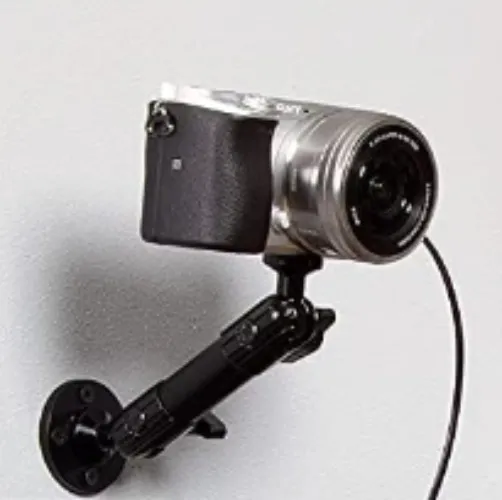 Elgato Wall Mount Horizontal Articulated Arm with 1/4 inch Thread for Easy Mounting and Adjusting of Camera