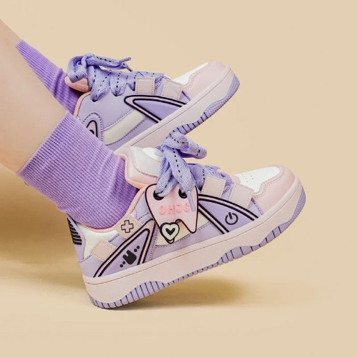 2D Gamer Babe Sneakers - 8