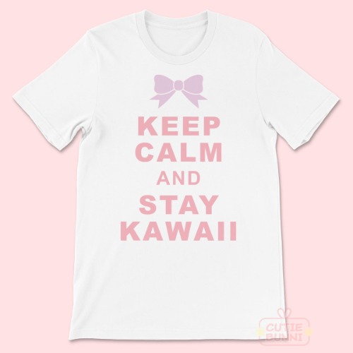 Keep Calm Stay Kawaii T-Shirt - M