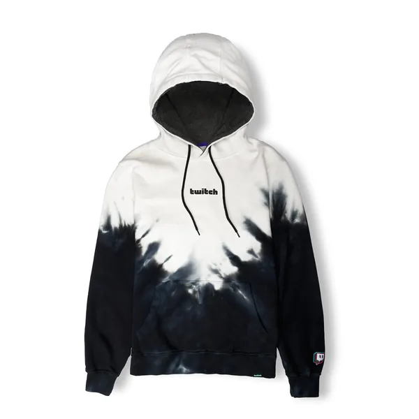 Twitch V Tie Dye Hoodie