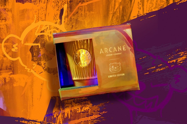 The Last Drop Ceramic Mug | Arcane x Boba Bear — Boba Bear x Arcane: League of Legends