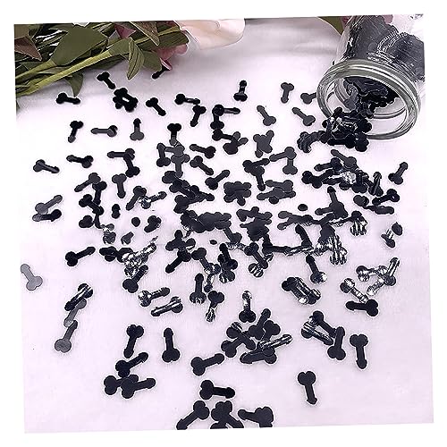 15g black Wedding Party Confetti Rose Gold Hen Party Confetti Decorations Bridal Shower Engagement Party Confetti Team Bride Confetti for Accessories Hen Night Bridal Shower Decoration Party