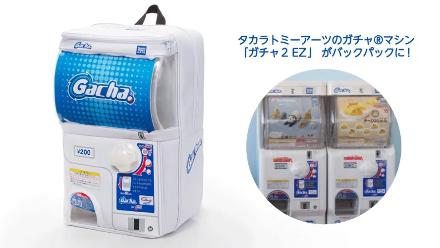 Gachapon backpack