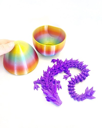 Mystery Egg with Mini Crystal Dragon Or Baby Dragon — PYE Dice and 3D Printing