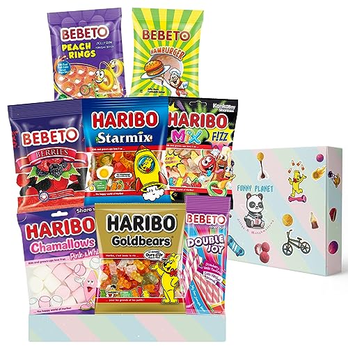 Carian's Bistro Gummy Fruit Candy Variety Pack, Bulk Candy Individually Wrapped, Gummy Candy Variety Pack, Party Favor Candy, Assorted Gummy Candy, Mixed Gummies Fruit Snacks for Kids & Adults (8 Packs)
