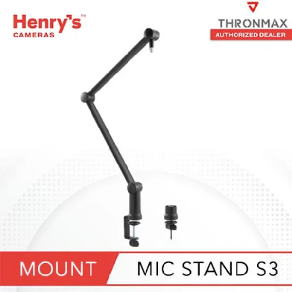 THRONMAX ZOOM MICROPHONE STAND (S3)