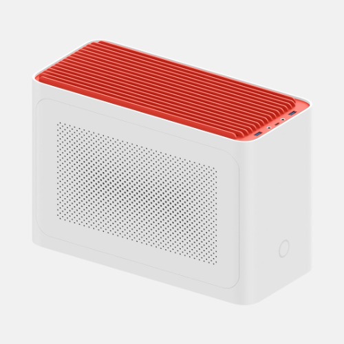 IQUNIX ZX-1 Aluminum Mini-ITX Case | USA / Air Cooling / White Coral