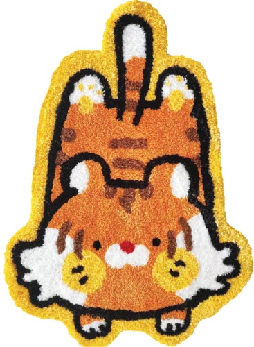 PREORDER: Tufted Wonderful Tiger Rug | Default Title