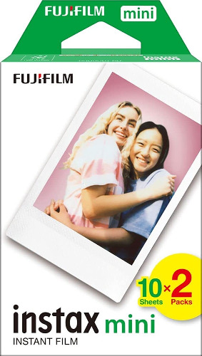 FujiFilm Instax mini Film, White (20 pack)