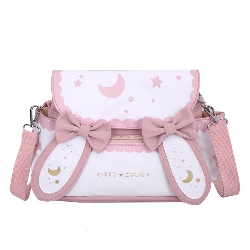 Star Bunny Lolita Purse - Pink