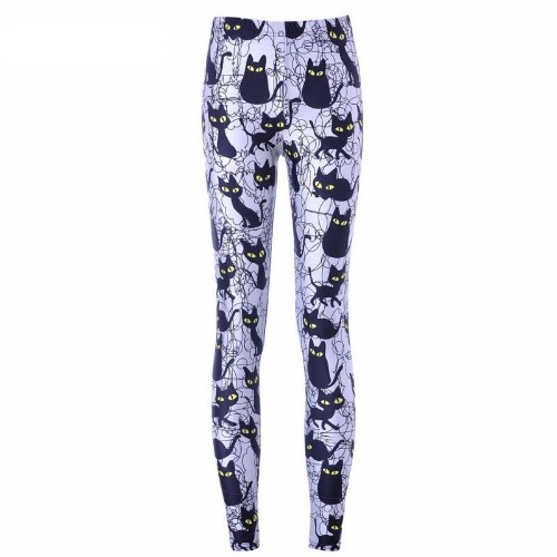 Spooky Cat Leggings - M