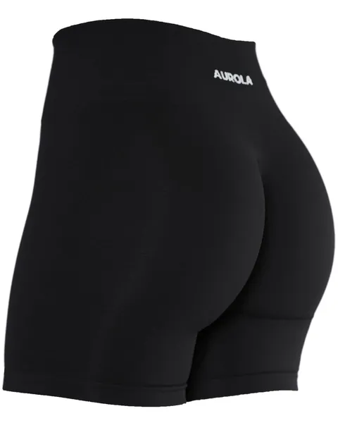 AUROLA Intensify Workout Shorts for Women Seamless Scrunch Short Gym Yoga Running Sport Active Exercise Fitness Shorts