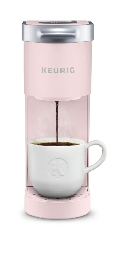 Keurig K-Mini Coffee Maker, Single Serve K-Cup Pod Coffee Brewer, 6 to 12 oz. Brew Sizes, Dusty Rose - Dusty Rose