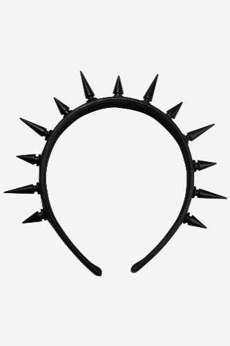Chloe Chaos Headband | One Size / Black / 100% PU