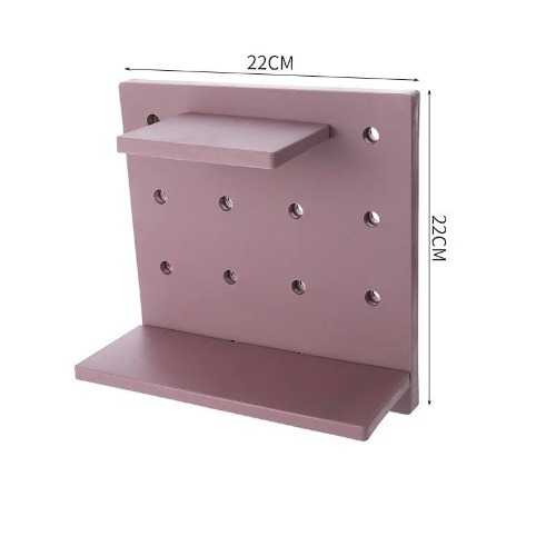 Pegboard Display Wall Organizer for Storage Kawaii Gaming Set Up - 6 Colors - purple