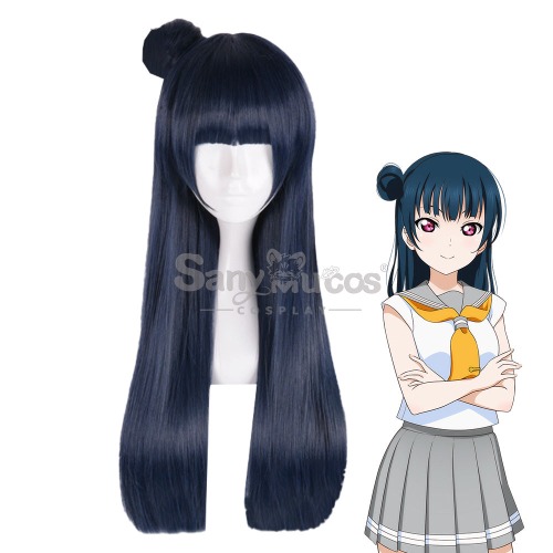 【In Stock】Anime Love Live! Sunshine!! Cosplay Yoshiko Tsushima Cosplay Wig
