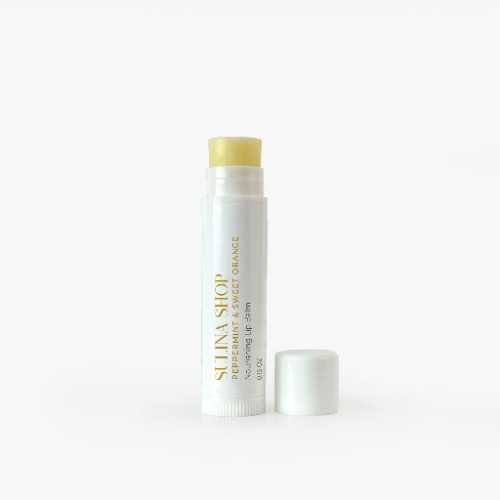 Peppermint and Sweet Orange Nourishing Lip Balm