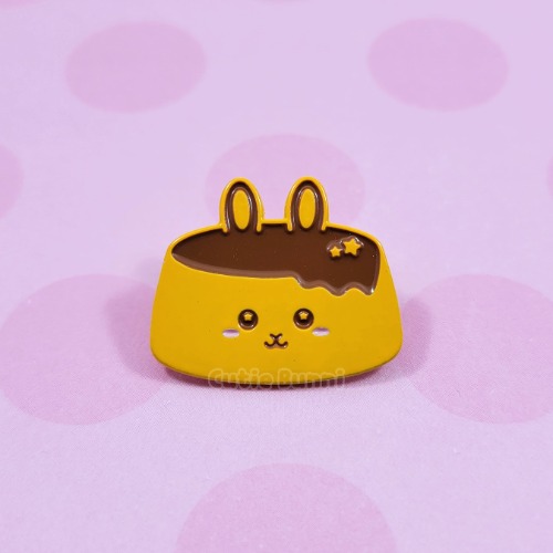 Pudding Bun Mini Enamel Pin